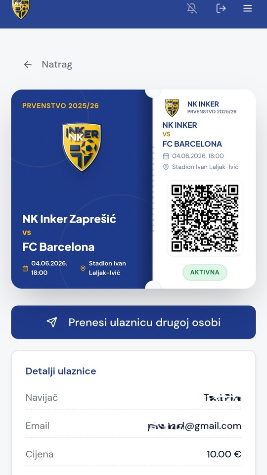 Digitalna ulaznica